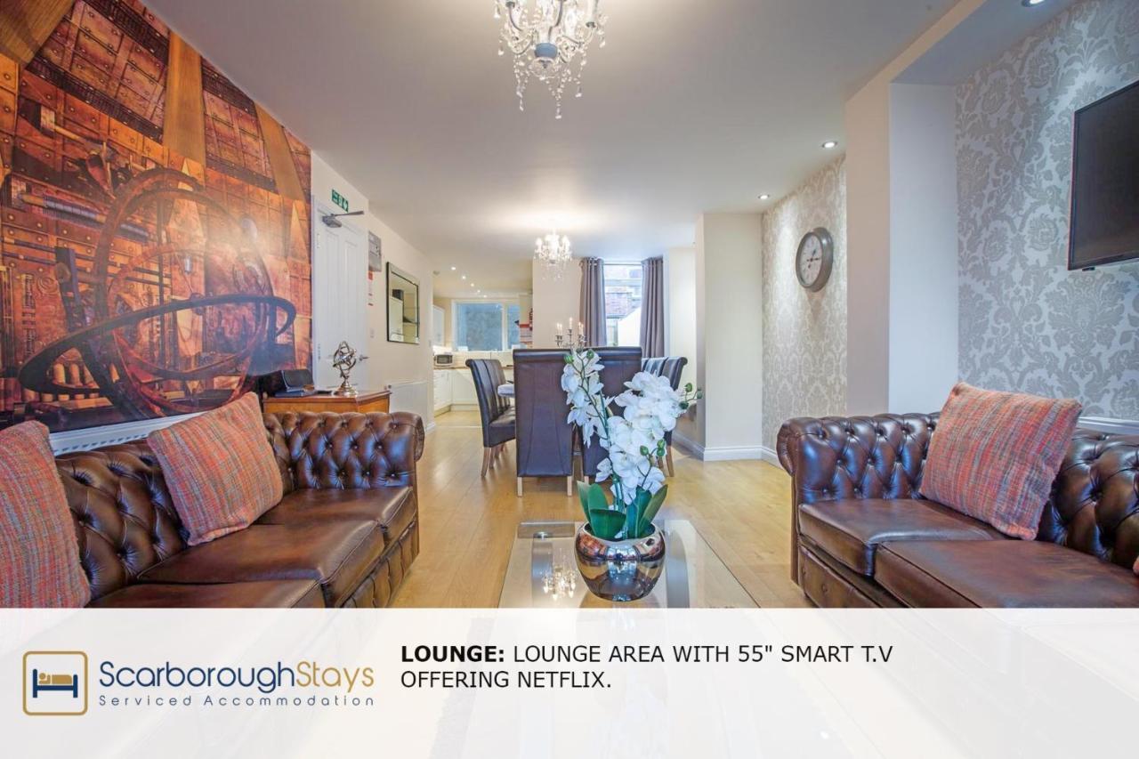 Scarborough Stays - Luxury Townhouse Ideal For Large Groups - Hot Tub Экстерьер фото