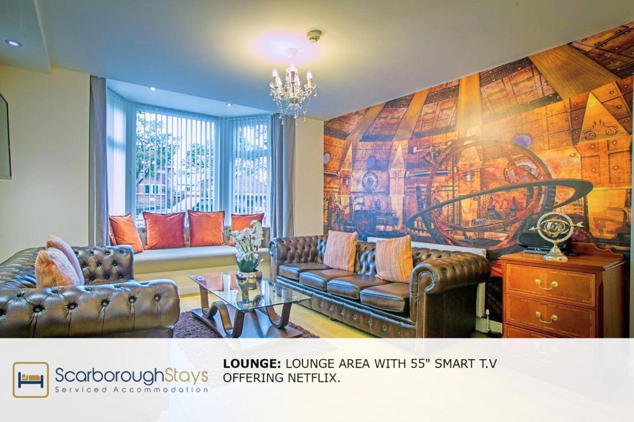 Scarborough Stays - Luxury Townhouse Ideal For Large Groups - Hot Tub Экстерьер фото