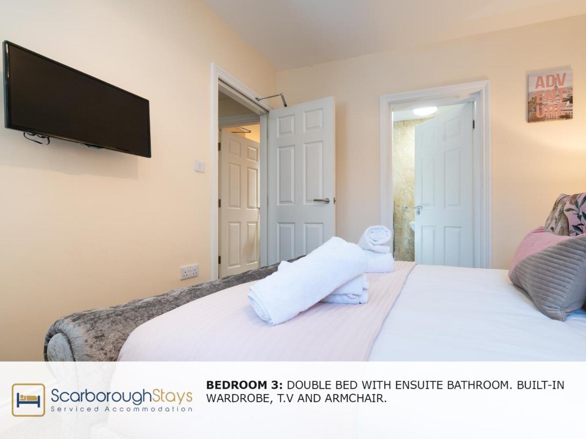 Scarborough Stays - Luxury Townhouse Ideal For Large Groups - Hot Tub Экстерьер фото