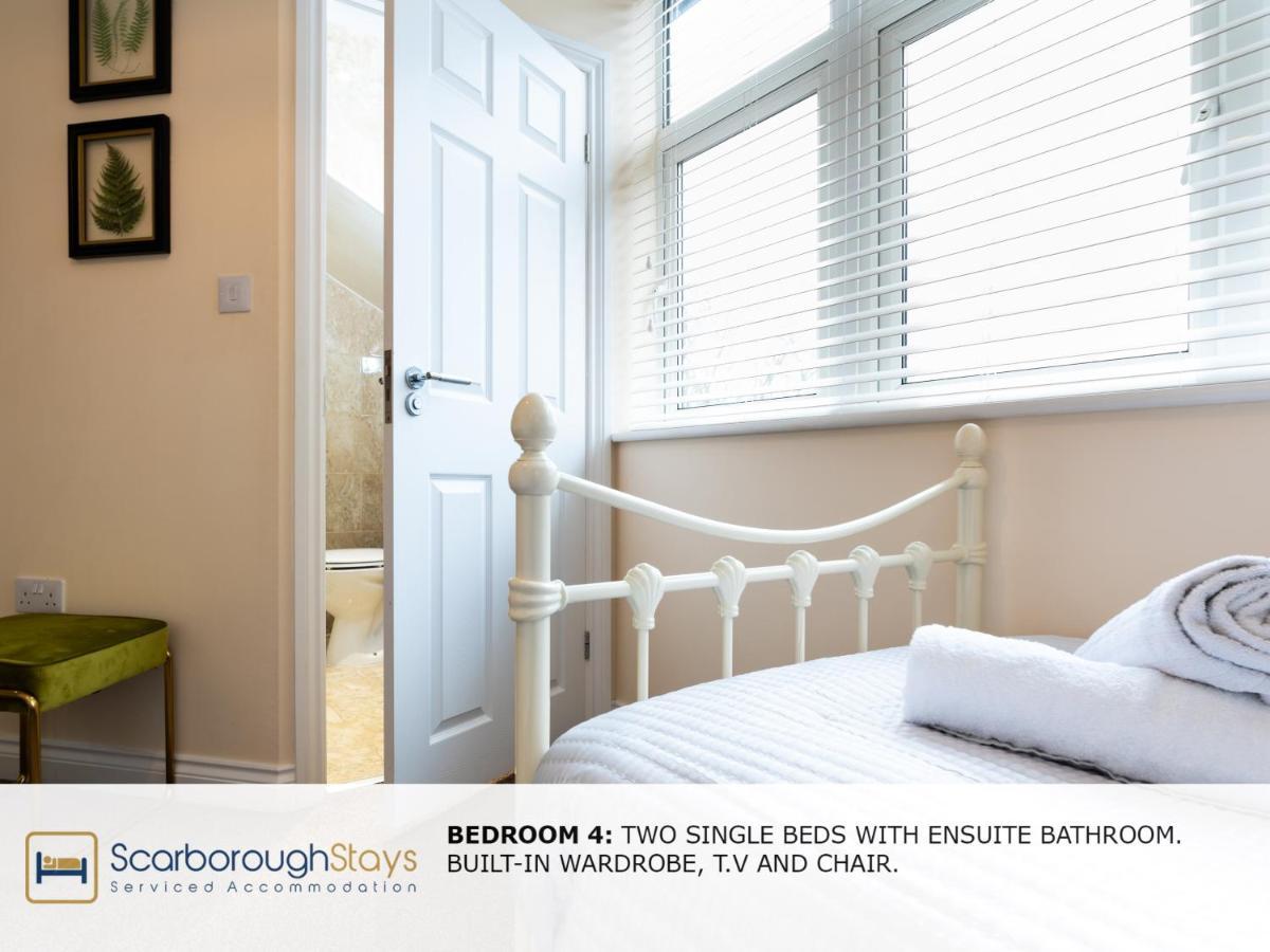 Scarborough Stays - Luxury Townhouse Ideal For Large Groups - Hot Tub Экстерьер фото