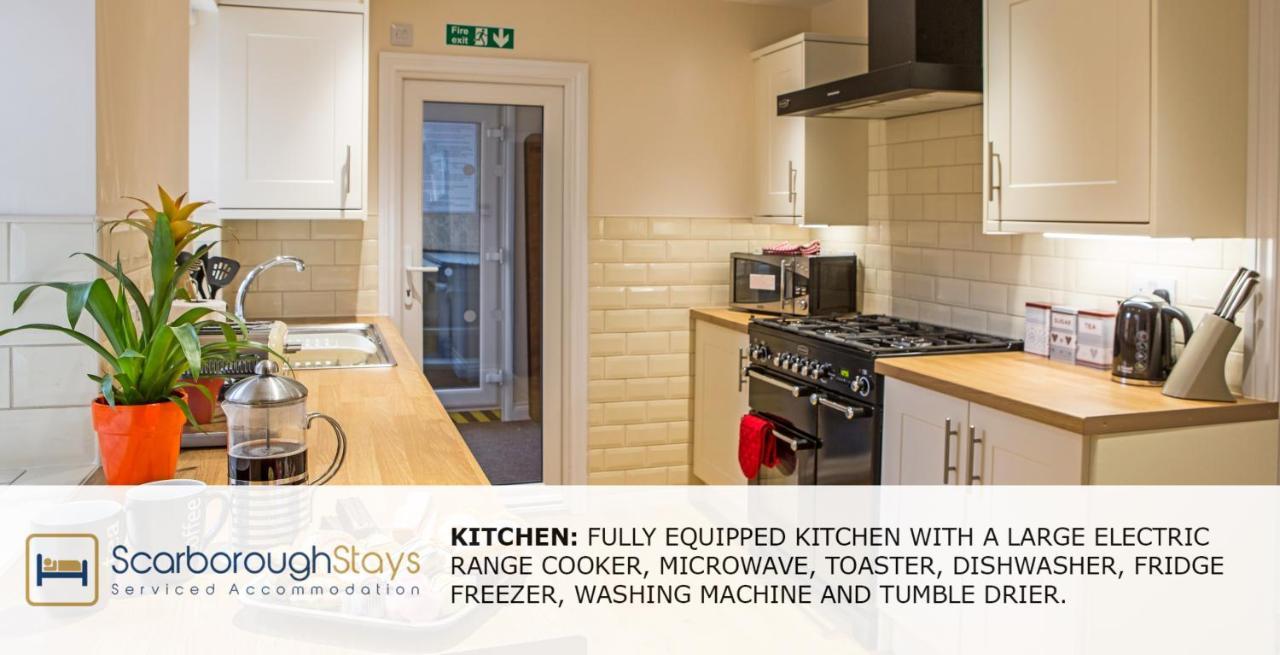 Scarborough Stays - Luxury Townhouse Ideal For Large Groups - Hot Tub Экстерьер фото