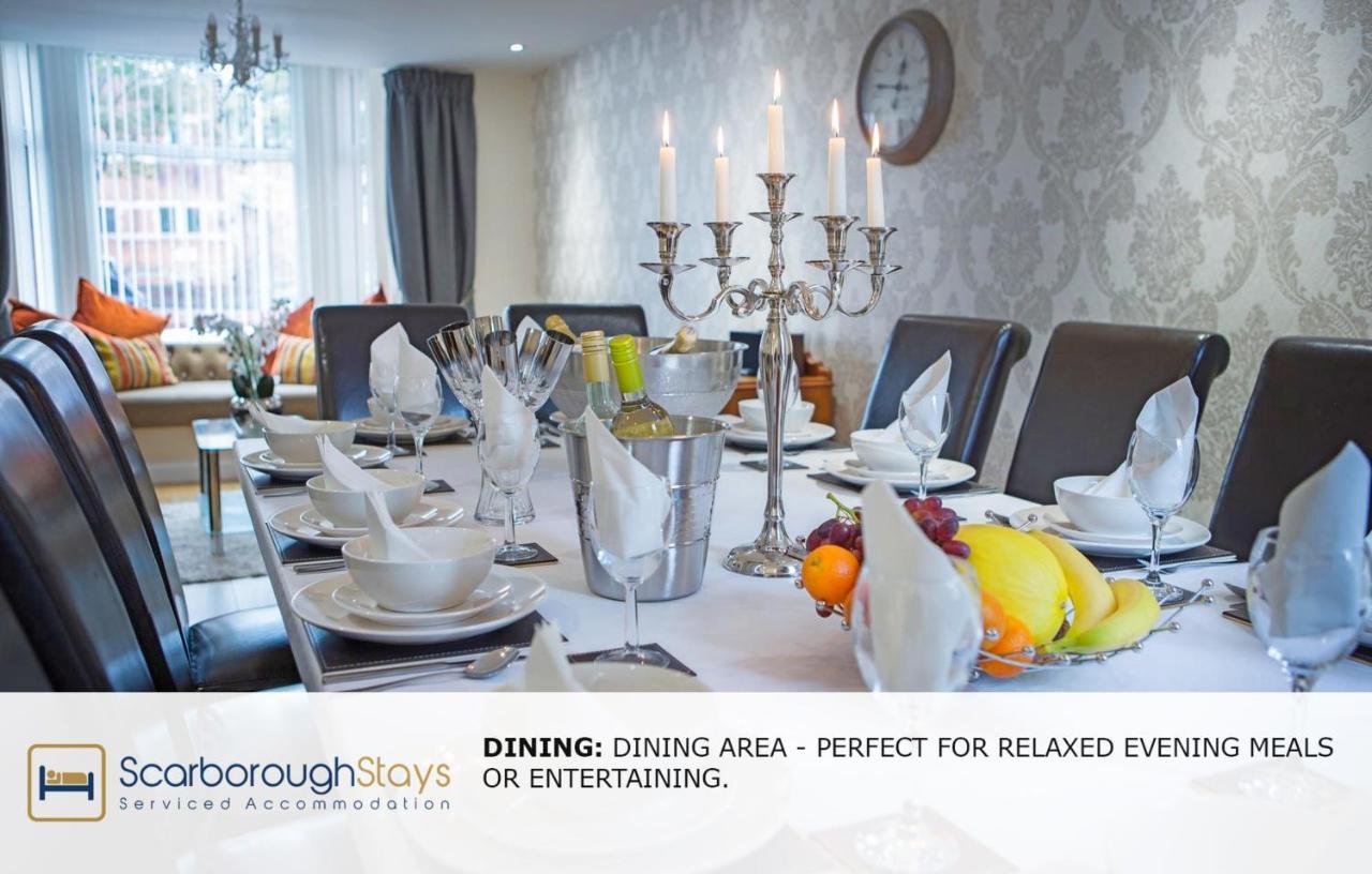 Scarborough Stays - Luxury Townhouse Ideal For Large Groups - Hot Tub Экстерьер фото